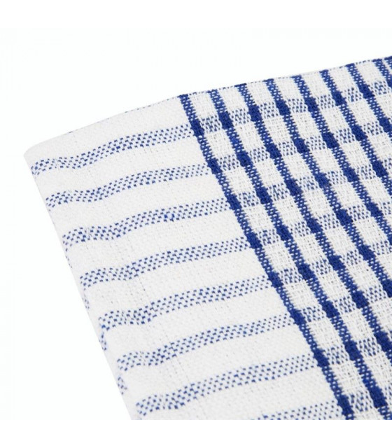 ESSUIE DE CUISINE 75*50CM BLEU 10 PIECES CUISIMAT dans ESSUIES