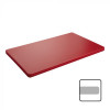 PLANCHE A DECOUPER ROUGE 50X30X2CM CATERCHEF dans PLANCHES A DECOUPER