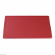 PLANCHE A DECOUPER ROUGE 40X25X2CM CATERCHEF