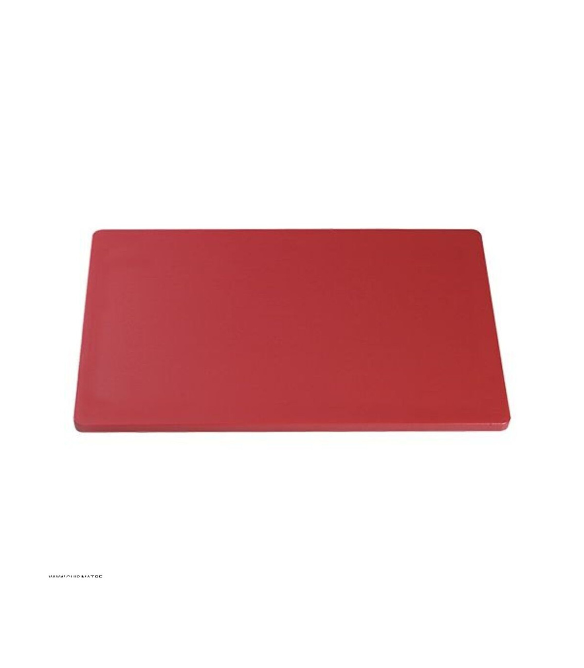 PLANCHE A DECOUPER ROUGE 40X25X2CM CATERCHEF dans PLANCHES A DECOUPER