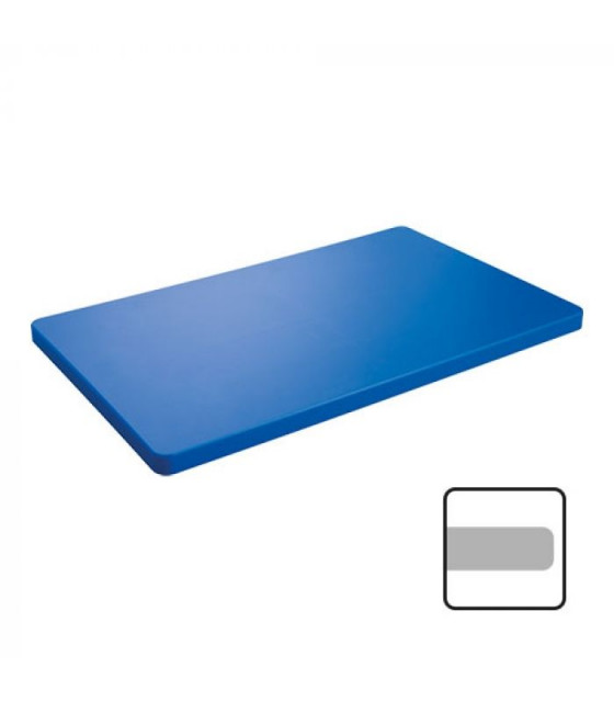 PLANCHE A DECOUPER BLEUE 50X30X2CM CATERCHEF dans PLANCHES A DECOUPER