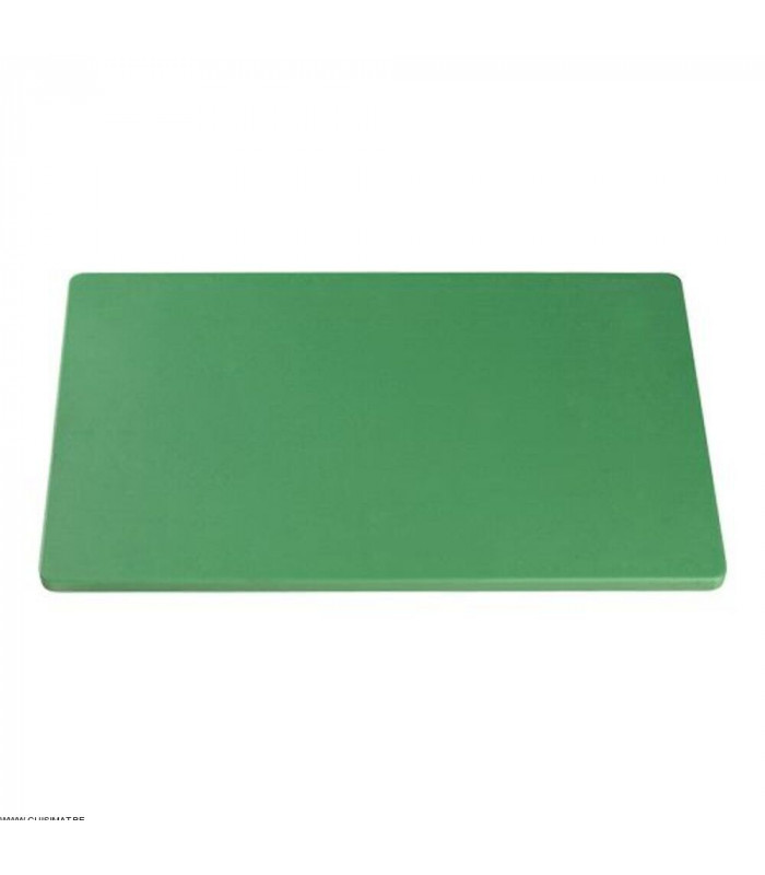 PLANCHE A DECOUPER VERTE 50X30X2CM CATERCHEF dans PLANCHES A DECOUPER