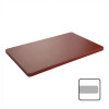 PLANCHE A DECOUPER BRUNE 60X33X4CM CATERCHEF dans PLANCHES A DECOUPER