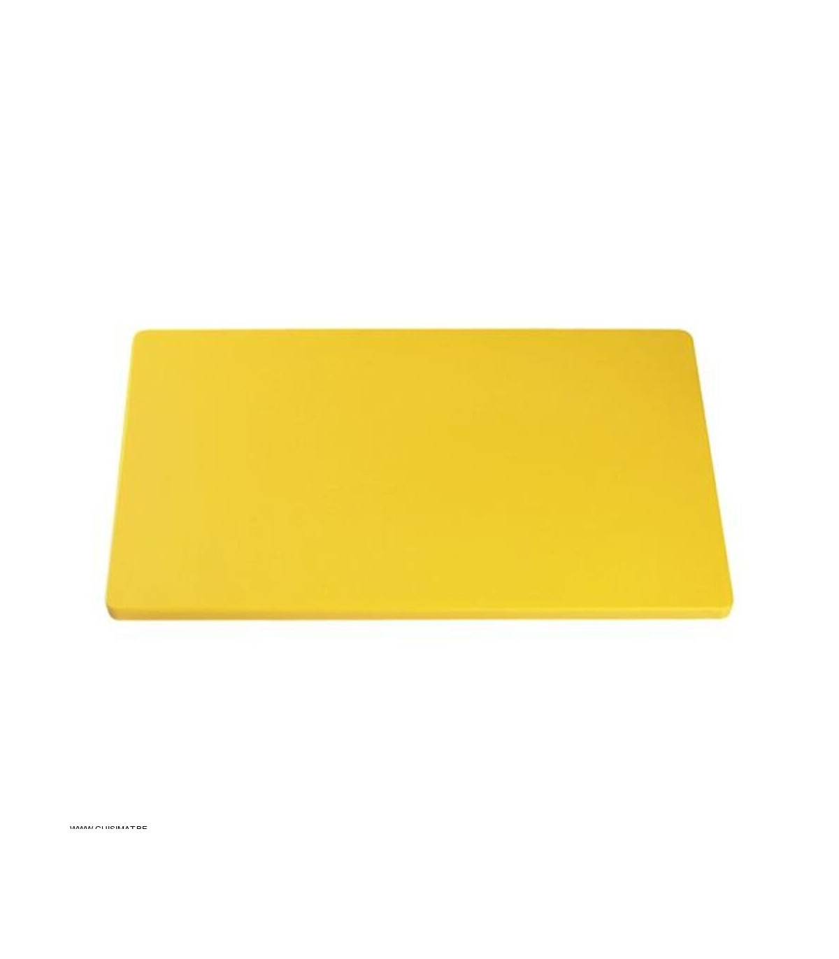 PLANCHE A DECOUPER JAUNE 50X30X2CM CATERCHEF dans PLANCHES A DECOUPER