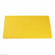 PLANCHE A DECOUPER JAUNE 60X35X2CM CATERCHEF