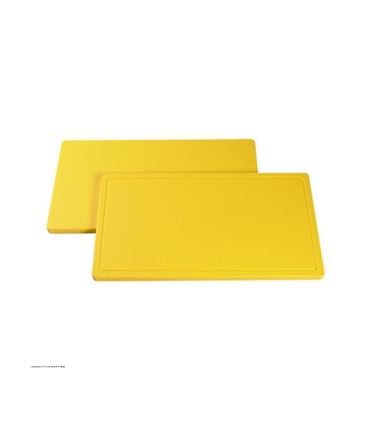 PLANCHE A DECOUPER JAUNE 60X33X4CM CATERCHEF dans PLANCHES A DECOUPER