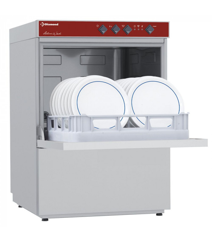 LAVE-VAISSELLE PANIER 500X500MM + POMPE VIDANGE DIAMOND dans LAVE VAISSELLE FRONTAL