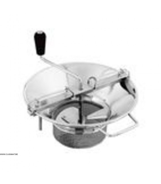 MOULIN N5 INOX Ø37CM - GRILLE Ø2MM TELLIER dans PASSOIRES