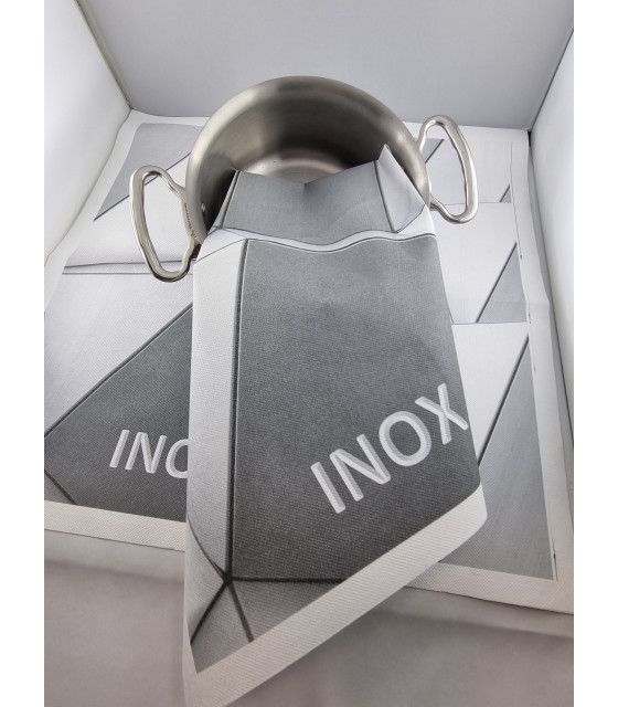 LAVETTE GRISE SPECIAL INOX GAFIC dans CHIFFON