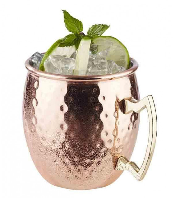 Verre à moscow mule couleur cuivre