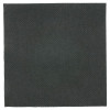 SERVIETTES COCKTAIL NOIRES DOUBLE POINT 20X20CM 2400 PIECES dans SERVIETTES