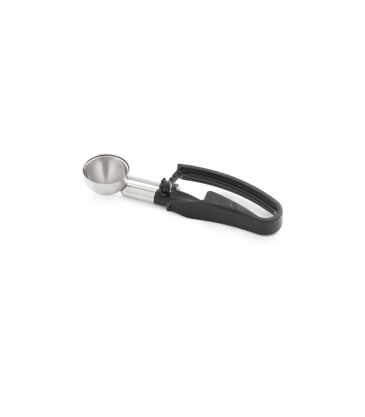 CUILLERE A GLACE A PRESSION NOIRE Ø4.4CM - 33ML PUJADAS dans PORTIONNEUSES GLACE