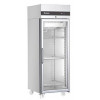 ARMOIRE FROIDE GN2/1 - FROID VENTILE -2 +8°C - 654 L - 1 PORTE VITREE dans FRIGOS INOX