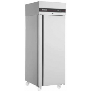 ARMOIRE FROIDE GN2/1 - FROID VENTILE -10° A -22°C - 654 L - 1 PORTE PLEINE - INOMAK dans CONSERVATEUR INOX