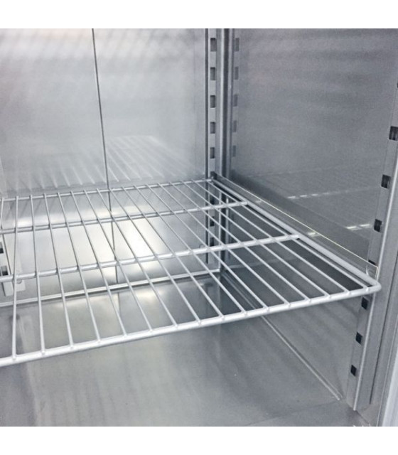 ARMOIRE FROIDE POSITIVE GN2/1 - FROID VENTILE -2 +8°C - 654 L - 1 PORTE PLEINE dans FRIGOS INOX