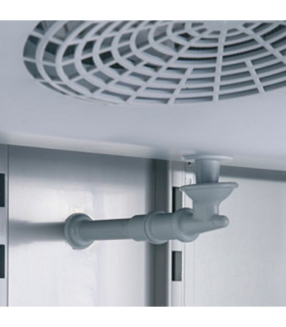 ARMOIRE FROIDE GN2/1 - FROID VENTILE -10° A -22°C - 1432 L - 2 PORTES PLEINES dans CONSERVATEUR INOX