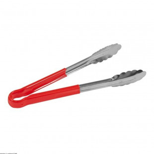 PINCE DE SERVICE 23CM AVEC POIGNEE EN PLASTIQUE VERTE dans USTENSILES DE SERVICE