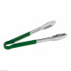 PINCE DE SERVICE 23CM AVEC POIGNEE EN PLASTIQUE VERTE