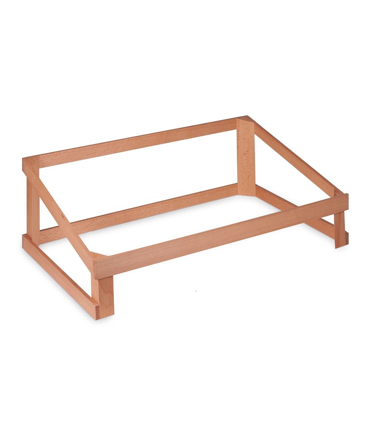 REHAUSSEUR CAISSE EN BOIS POUR PRESENTATION INCLINEE GN1/1 HT 10CM dans ARTICLES DE PRESENTATION