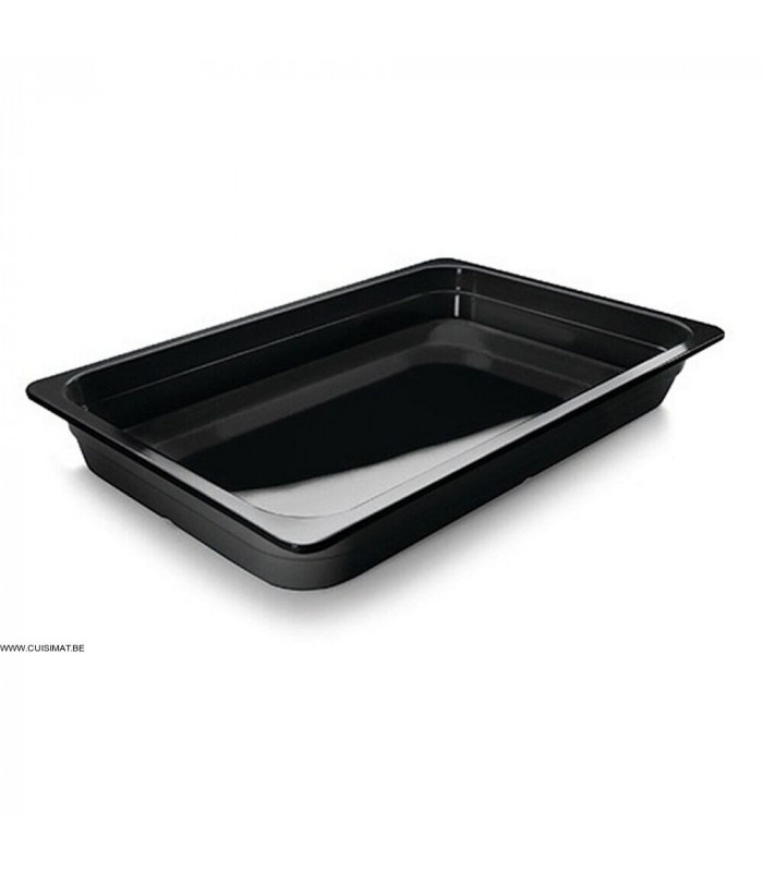 BAC GASTRO 1/1 H 65 MELAMINE NOIR LACOR dans PRESENTATION DE BUFFET