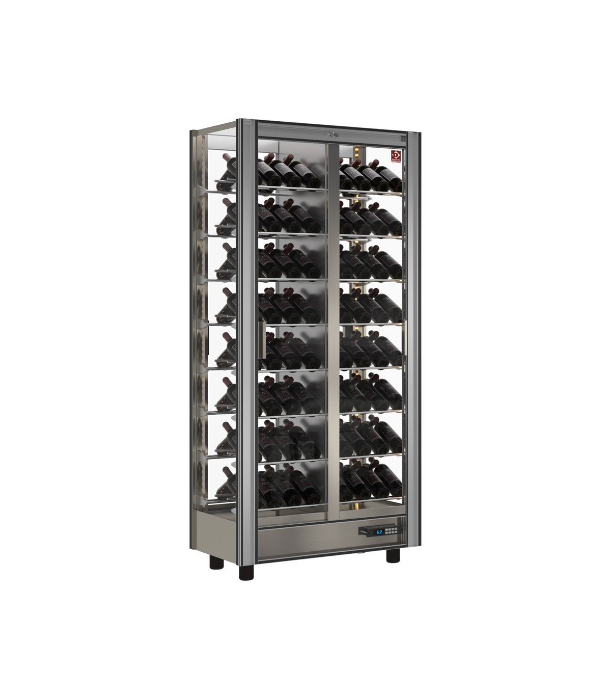 VITRINE REFRIGEREE A VIN 530LT TRAVERSANTE ET MODULABLE DIAMOND dans CAVE A VIN