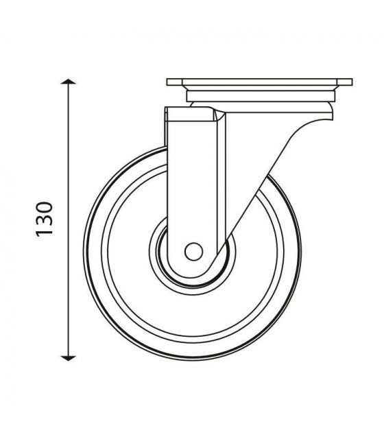 ROULETTE AVEC FREINS INOMAK dans INOMAK