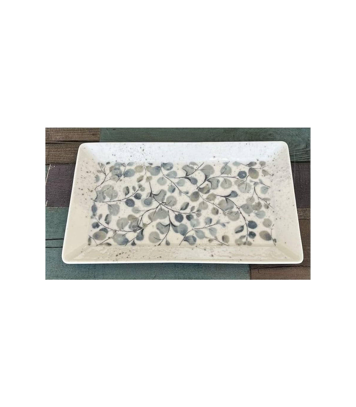 ASSIETTE RECTANGULAIRE 29X17.5CM AMELIE SATURNIA dans AMELIE