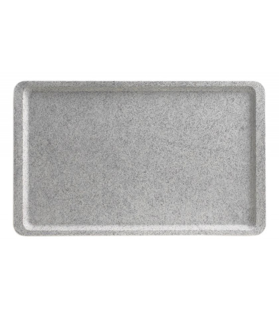 PLATEAU 26.5X32.5CM GRIS MOUCHETE GN1/2 CAMBRO dans PRESENTATION DE COMPTOIR