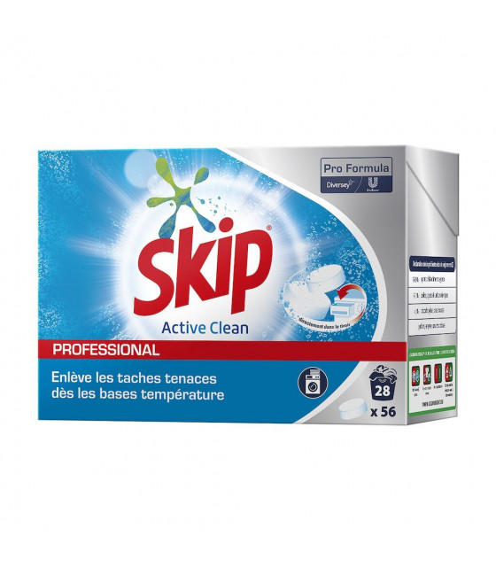 LESSIVE TABLETTES CARTON 56 DOSES SKIP dans LESSIVE