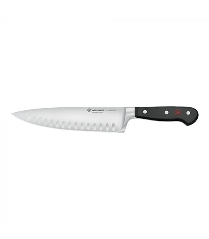 COUTEAU CHEF LAME CANNELEE 20CM 4572/20 WUSTHOF CLASSIC dans WUSTHOF