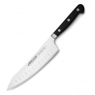 COUTEAU SANTOKU  OPERA GAMME FORGEE EN ACIER NITRUM® ARCOS dans ARCOS