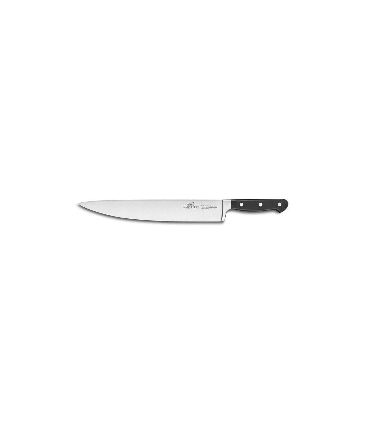 COUTEAU DE CUISINE 30CM PLUTON ROUSSELON dans ROUSSELON