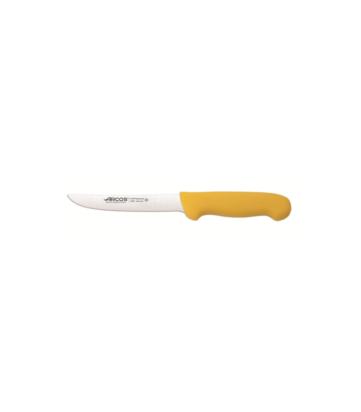 COUTEAU A DESOSSER 16CM JAUNE ARCOS dans ARCOS