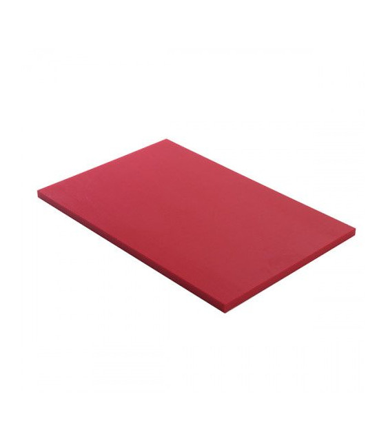 PLANCHE 45X30X1.25CM ROUGE CUISIMAT dans PLANCHES A DECOUPER