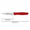 COUTEAU OFFICE LAME CRANTEE 10CM ROUGE SPECIAL TOMATE ARCOS dans ARCOS