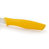 COUTEAU OFFICE LAME CRANTEE 10CM JAUNE ARCOS dans ARCOS