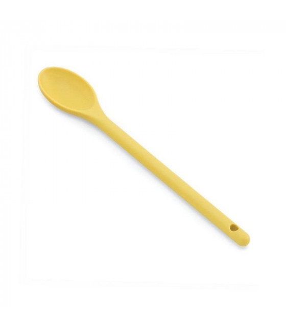 SPATULE CUILLERE NYLON JAUNE 30.5CM PUJADAS dans SPATULES