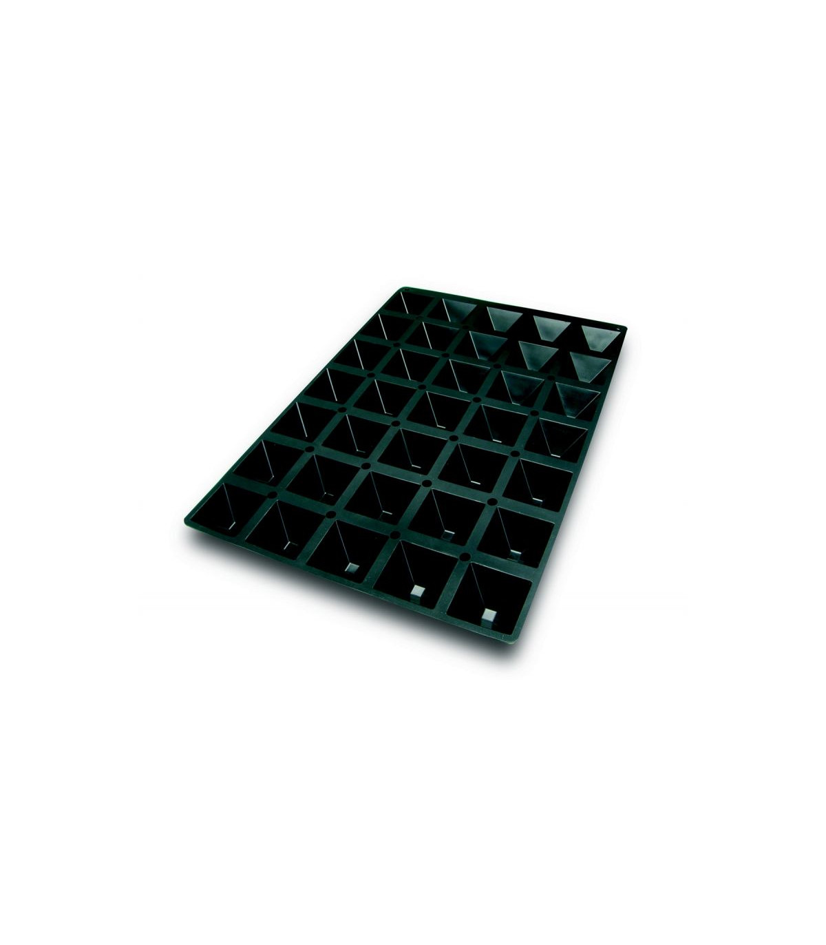 MOULE SILICONE 60X40CM PYRAMIDES 35 EMPREINTES LACOR dans MOULES PATISSERIES