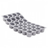 ELASTOMOULE MINI CANNELE 28 EMPREINTES DE  BUYER dans MOULES PATISSERIES