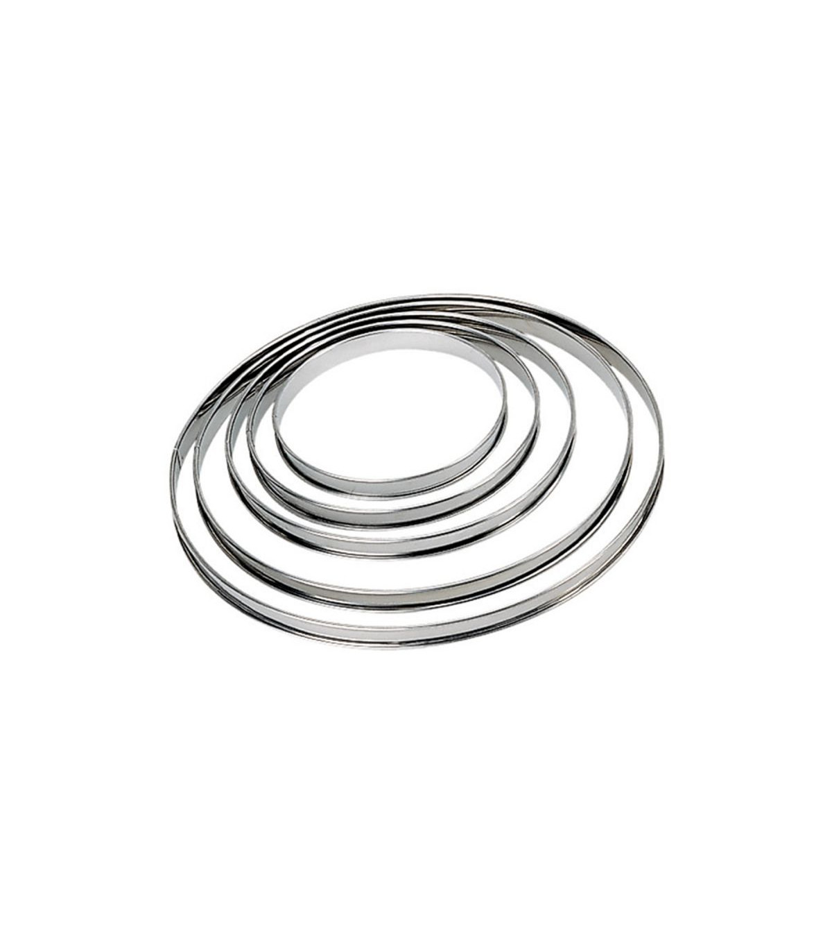 CERCLE A TARTE INOX Ø10X2CM GOBEL dans BOITES A DECOUPOIRS