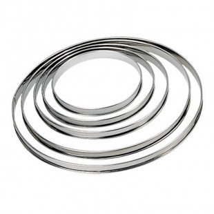 CERCLE A TARTE INOX Ø24X2CM GOBEL dans BOITES A DECOUPOIRS