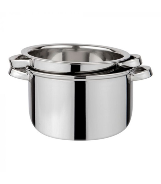 CASSEROLE A MOULES INOX Ø22CM CUISIMAT dans CASSEROLES