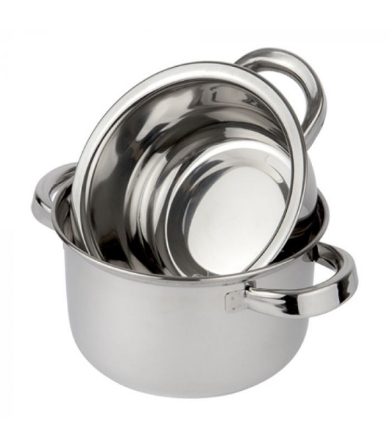 CASSEROLE A MOULES INOX Ø18CM CUISIMAT dans CASSEROLES