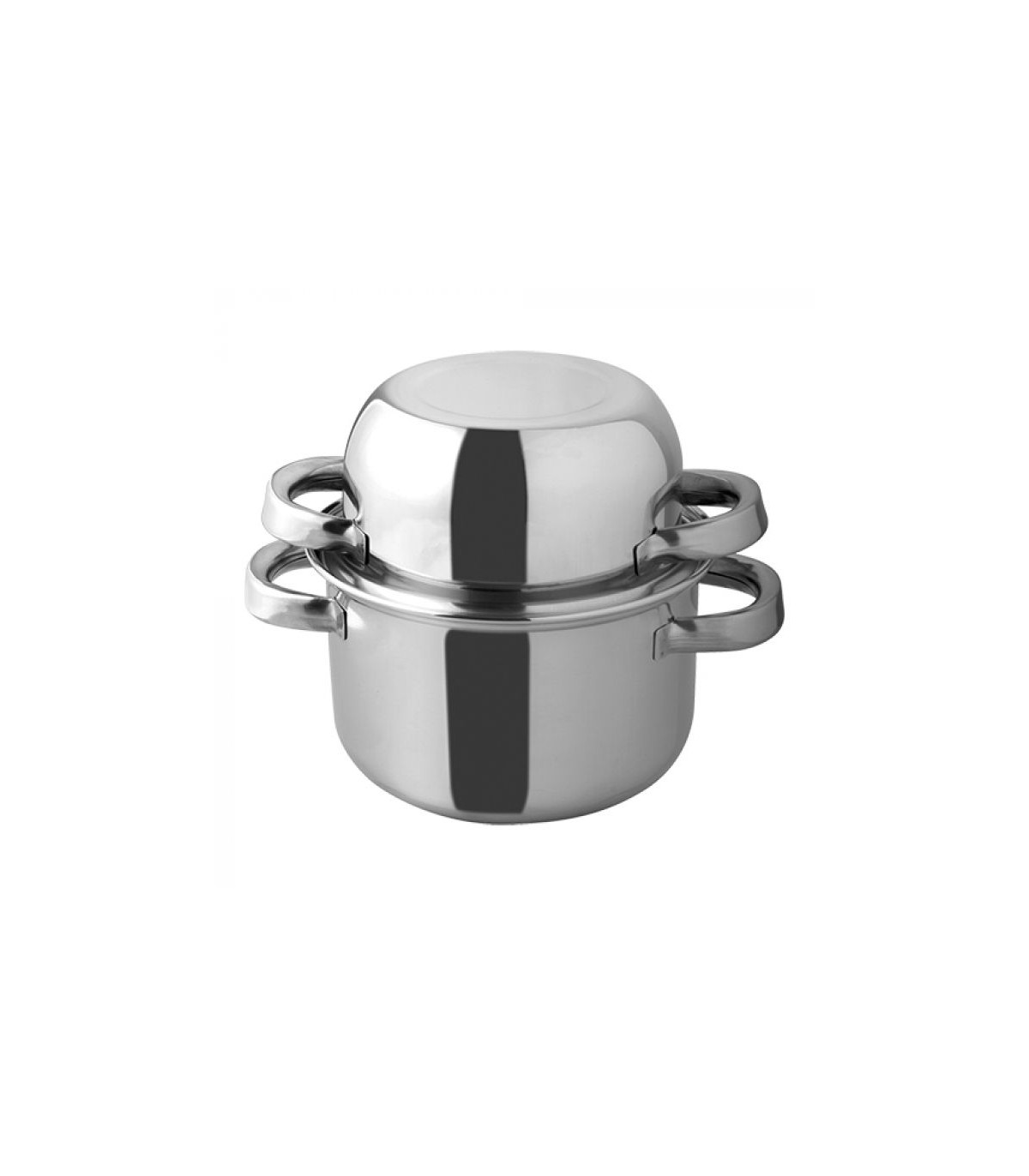 CASSEROLE A MOULES INOX Ø20CM CUISIMAT dans CASSEROLES