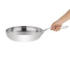 POELE INOX TRIPLE EPAISSEUR Ø28CM VOGUE dans POELES