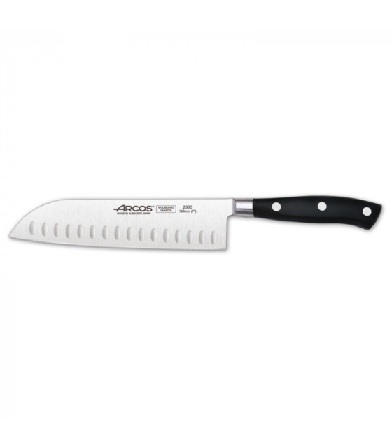 COUTEAU RIVIERA JAPONAIS SANTOKU 18CM ARCOS dans ARCOS