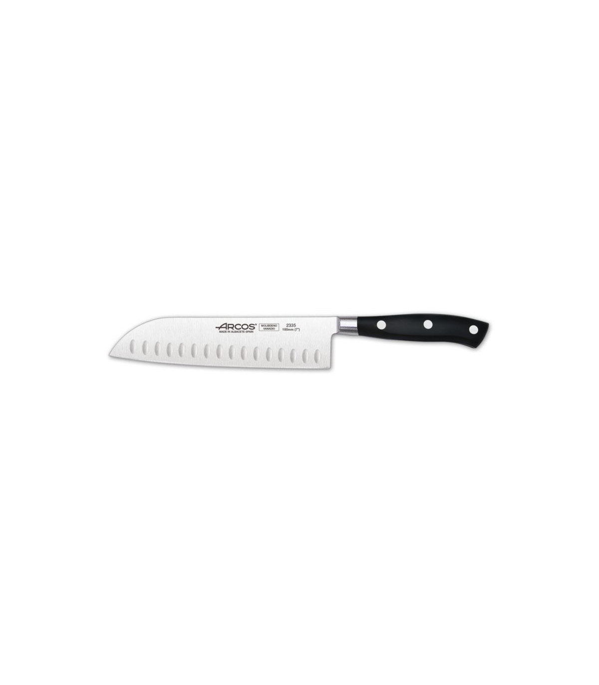 COUTEAU RIVIERA JAPONAIS SANTOKU 18CM ARCOS dans ARCOS