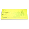 NOTE POST-IT DE TRACABILITE ALIMENTENTAIRE 50 FEUILLES 6 PIECES 3M dans ETIQUETTAGE