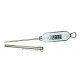 THERMOMETRE DIGITAL EN INOX -50+300C ETANCHE AVEC SONDE ALLA