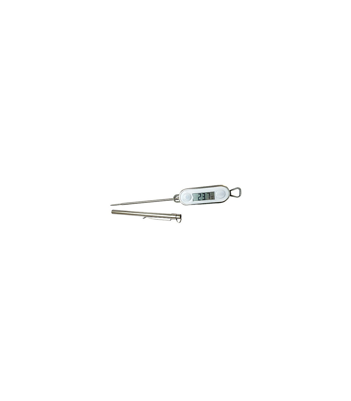 THERMOMETRE DIGITAL EN INOX -50+300C ETANCHE AVEC SONDE ALLA dans THERMOMETRES